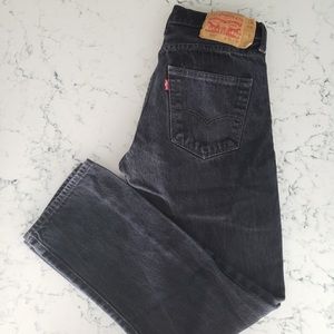 Levi's 501 Black 30x30 Jeans